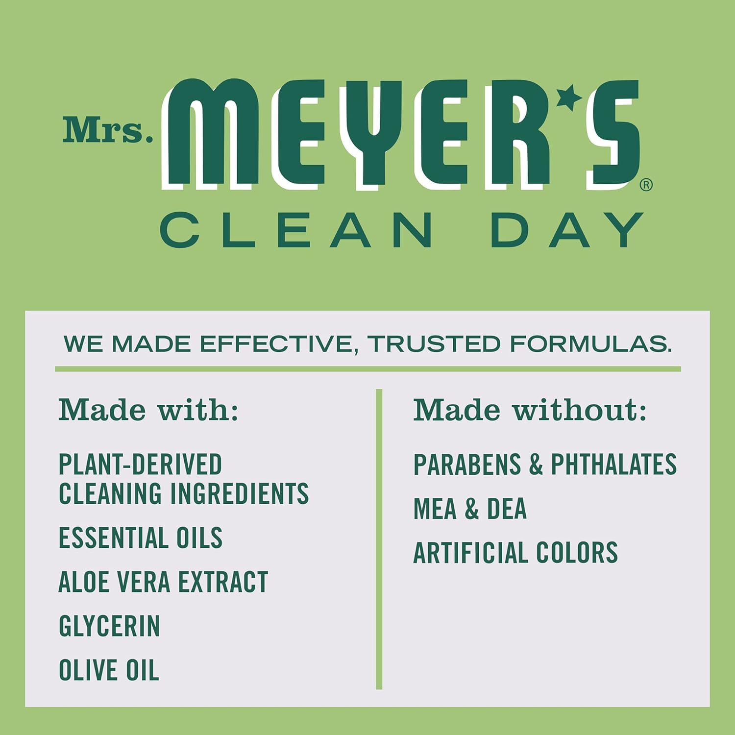 Mrs. MEYER'S CLEAN DAY Hand Soap, Made with Essential Oils, Biodegradable Formula, Limited Edition Iowa Pine, 12.5 Fl. Oz - Pack of 3
