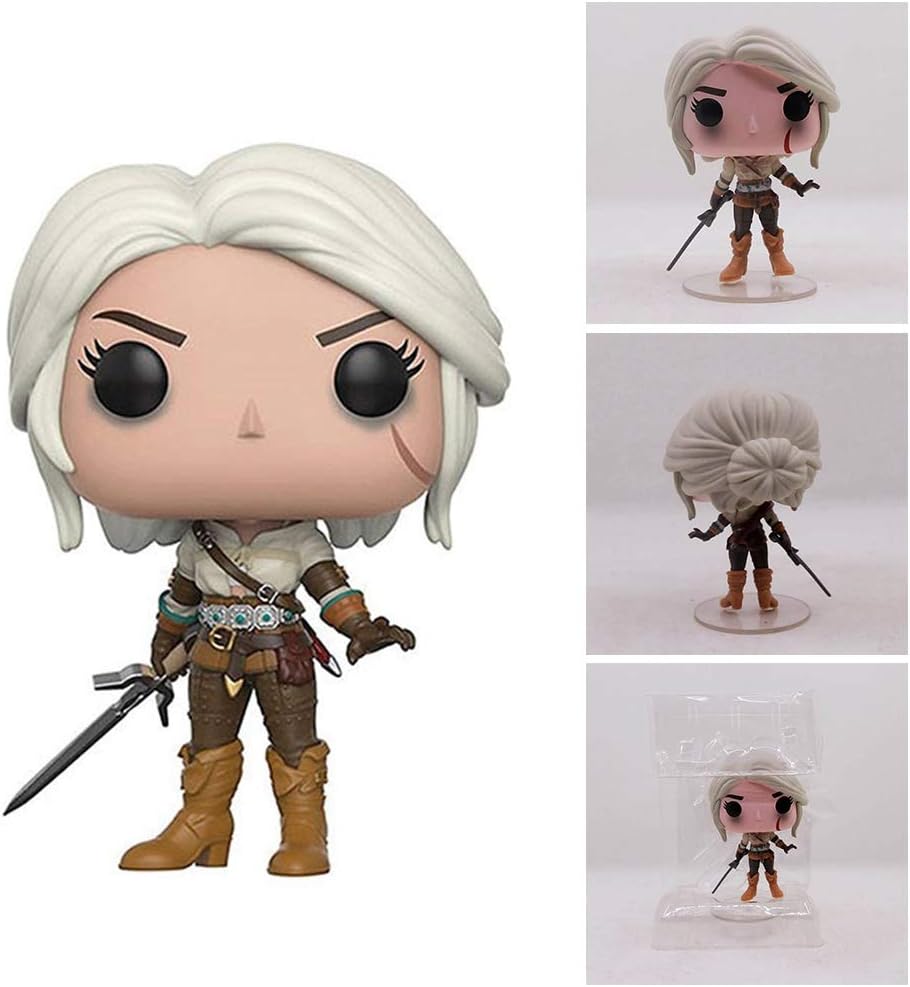 youjinsh The Witcher 3: Ciri Action Figure, Figures for Boys and Fans, 4.7 inch
