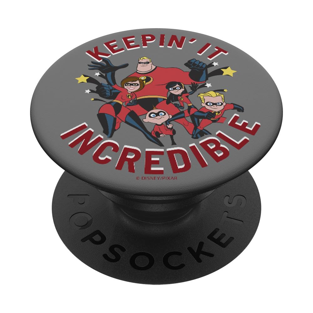 Disney Pixar The Incredibles Keepin' It Incredible PopSockets Swappable PopGrip