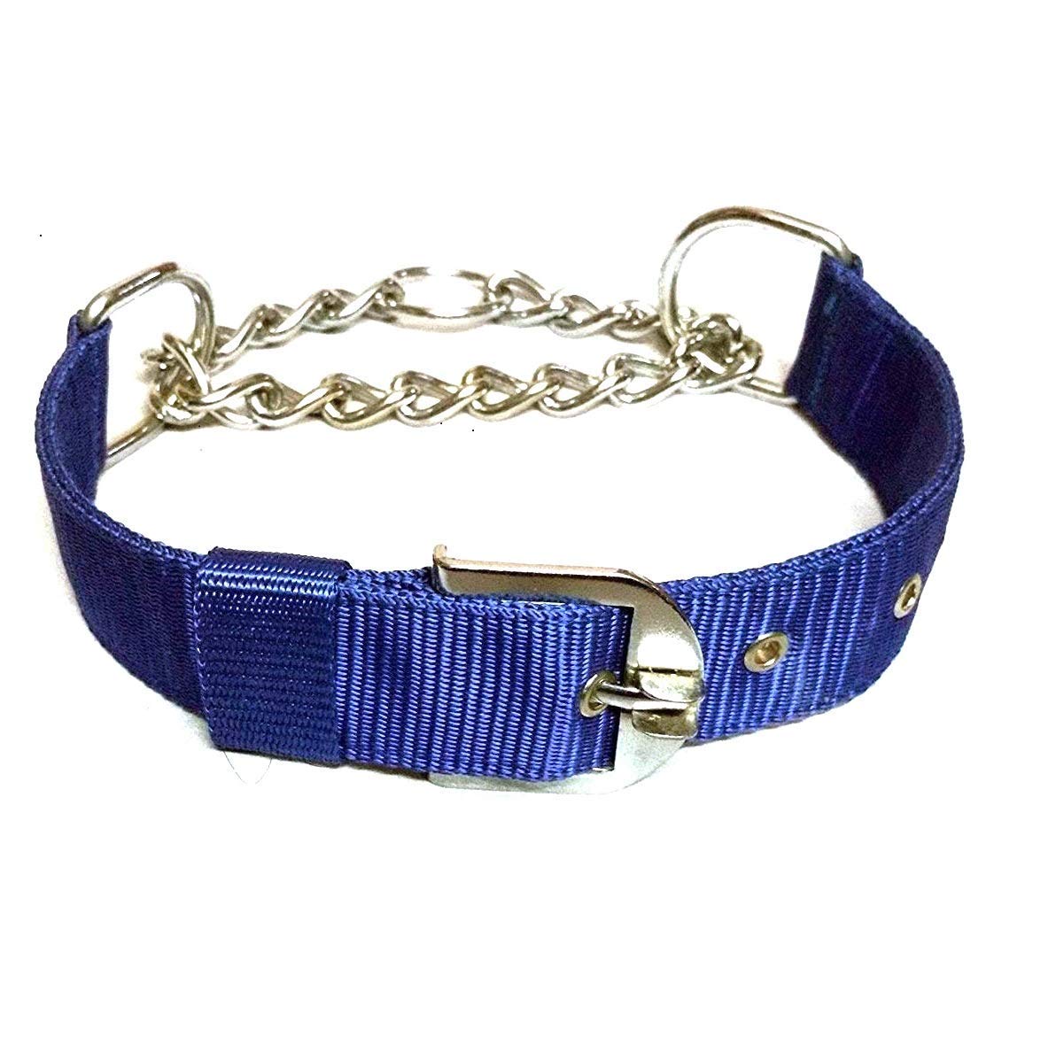 Buddypaw Dog Choke Pet Nylon Half Chain Collar Half Choker Stainless