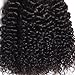 Dinoce Compatible with Longqi Beauty 10A Peruvian Curly Hair 3 Bundles, Remy Human Virgin Jerry Curly Hair Weave 3pcs Set 300g Natural Color (14 16 18 Inches)