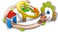 Circuit à Billes HABA Kullerbü - Toboggan Avec Xylophone Et Dominos, Jeu Enfant 2 Ans Et Plus