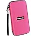 Guerrilla Hard Travel Case for TI-83 Plus, TI-84 Plus, TI-84 Plus Color Edition, TI-89 Titanium, TI-Nspire CX&CX CAS, HP50G Graphing Calculators + Guerrilla's Essential Calculator Accessory Kit, Pink