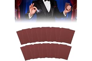 Lot de 20 accessoires magiques - Kit de magie ultime - Cool Close-Up Magic Trick Finger's Smoke Hell's Smoke Stage Stuffs Fan