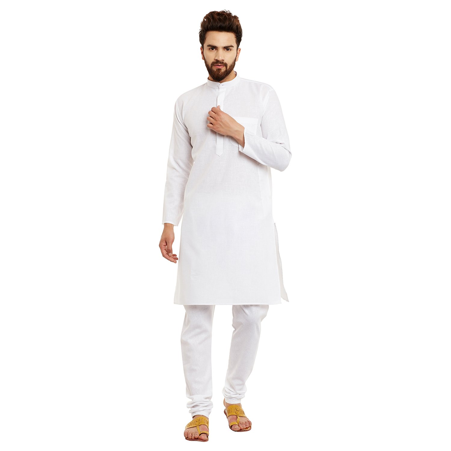 sojanya (since 1958) men's 100% cotton kurta pyjama