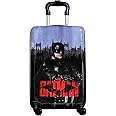Fast Forward Batman Black Luggage 20 Inches Hard-Sided Tween Spinner Carry-On Travel Trolley Rolling Suitcase for Kids