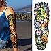 Kotbs 24 Sheets Full Arm Temporary Tattoo, Large Arm Sleeve Tattoo Waterproof Temporary Tattoos for Women Men Body Art Tattoo Sticker Fake Tattoo