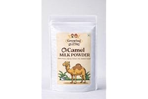 Growing Villagers Camel Milk Powder 500g – 100% Pure Spray Dried Camel Milk – No Added Sugar – Premium Milk Powder for Coffee