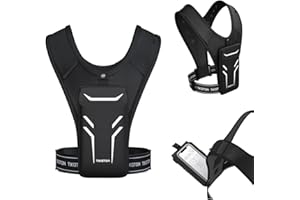 Tikaton Running Vest with Adjustable Waistband & Smart Materials