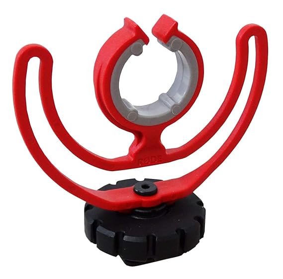 Rode Mikrofon-Halterung mit Blitzschuhadapter für Videomicro