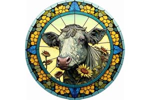 WUDWL Diamond Painting Kits for Adults - Cow DIY 5D Diamond Art Kits Full Drill Diamond Dots Paintings with Diamonds Gem Art and Crafts Home Decor 12x12inch