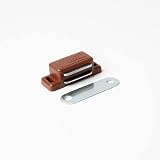Harmac House 4x Heavy Duty Magnetic Door Catch 6kg Brown 45x18x14mm view 2