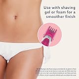 by Amazon Women 5 Blade Razor with 3 in 1 Trimmer Pink 4 Refills view 3