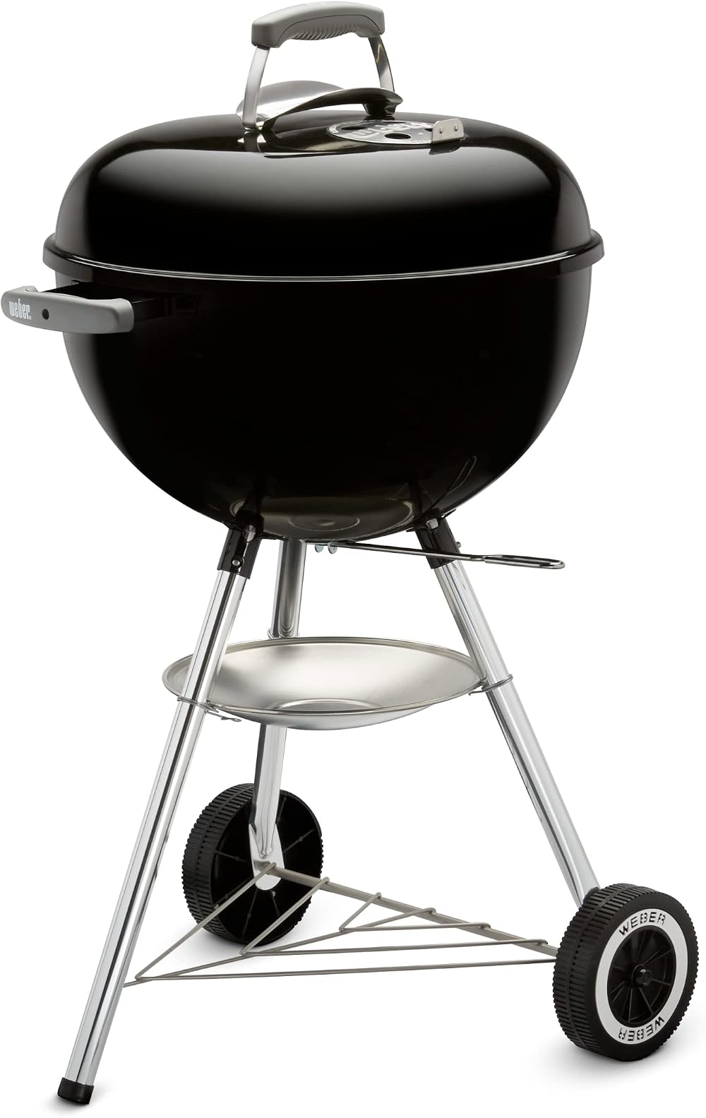 Weber Classic Kettle Charcoal BBQ 47 cm with One-Touch Cleaning Wheels