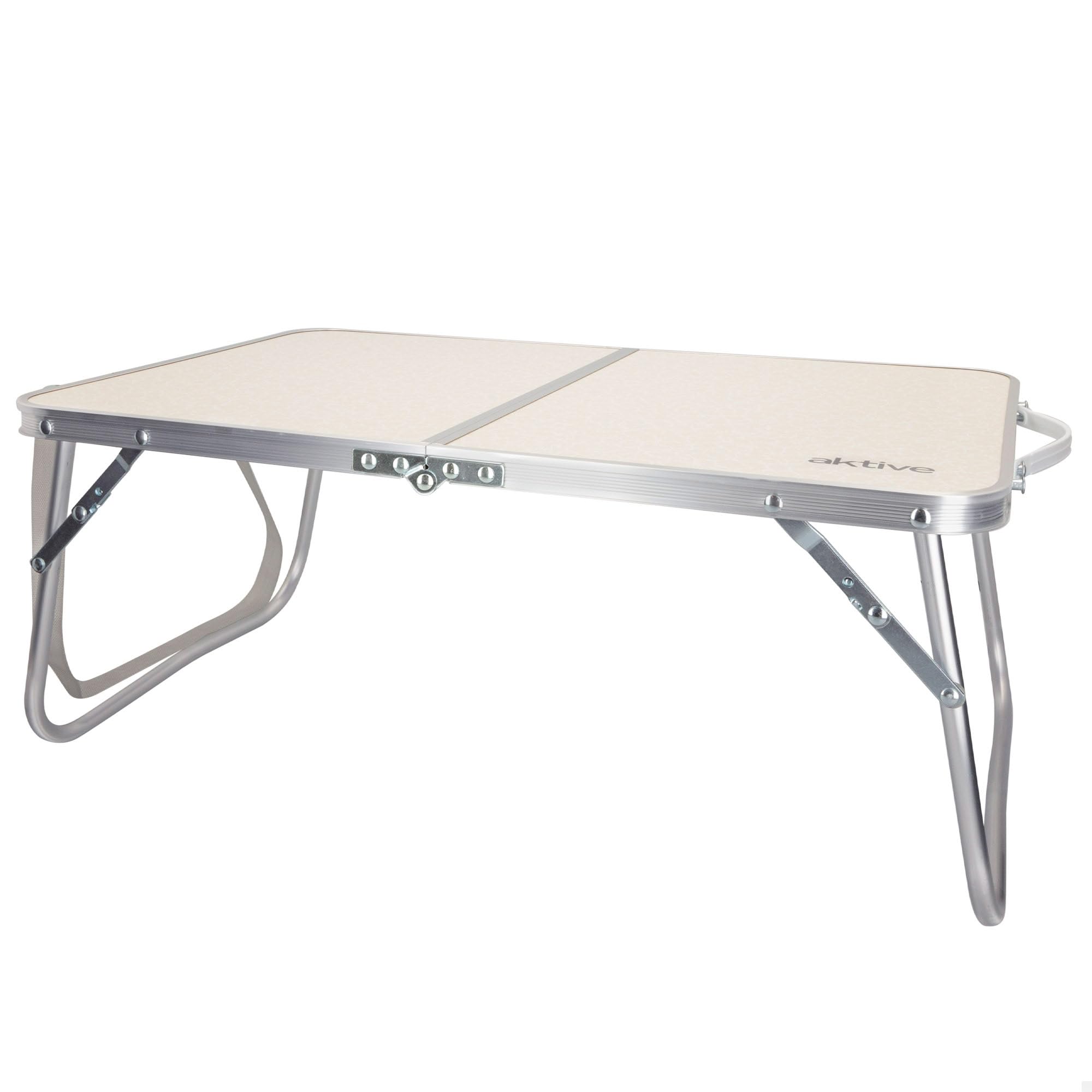 Aktive Folding Camping Sport Table. white