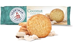 Voortman Bakery Coconut Cookies, 12.3 oz., Pack of 4 – Delicious Cookie Made with Real Ingredients, No High Fructose Corn Syrup or Artificial Additives