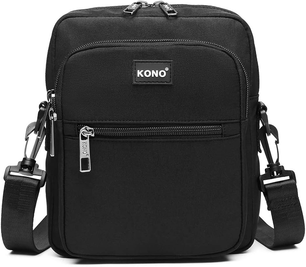 Kono MultiPocket Small Messenger Cross Body Bags Fashion Casual