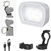 NEEWER Basics Magnetic Auxiliary Light Compatible with DJI OSMO Pocket 3 Gimbal Cam Creator Combo, 1.3W USB C Rechargeable Pl