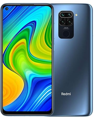 Redmi Note 9 Smartphone- RAM 4GB ROM 128GB 6.53 ”FHD + DotDisplay 48MP Quad Camera Hotshot 3.5mm Headphone Jack 5020 mAh NFC Gris