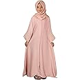 Muslim Abaya For Girls Islamic Prayer Abayas Dress with Hijab Ramadan Cardigan Kaftan Robe Dresses Dubai Outfits