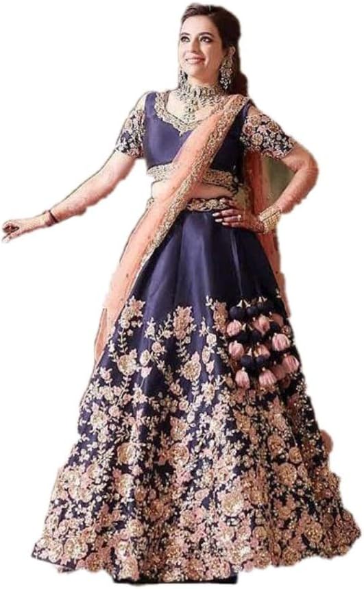 New Year Special Banglory Silk Lehenga Choli Party Wear Lehenga Choli N 228