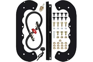 NIDAIFEI 99-9313 Snow Blower Paddles with 55-8760 Scraper Hardware Kit Replaces 55-9250, 55-9251, 88-0771, 125-1128 for Toro ccr 2000 Paddles, Toro ccr 2400 Paddles, Toro ccr 2500 Paddles Snowthrowers