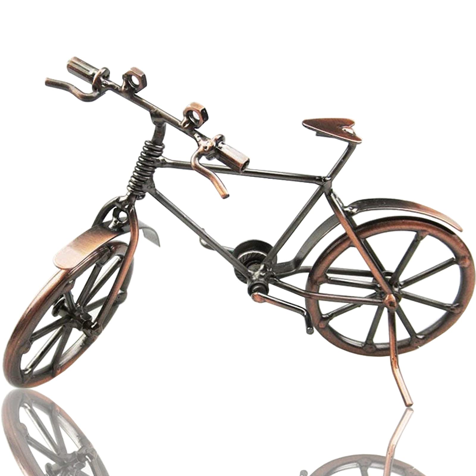 ysister Bicycle Model, Retro Classic Handmade Iron Bicycle, Bicycle Lovers Decor, Mehrfarbig