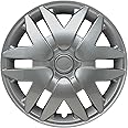 Premium Replica Hubcap, Replacement for Toyota Sienna 2004-2010, 16-inch Silver Wheel Cover, 1 Piece