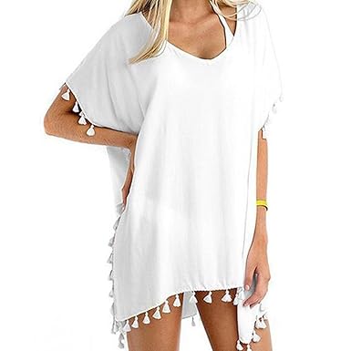 Shujin Bikini Dété Femmes Couvrent Robe De Plage Lâche