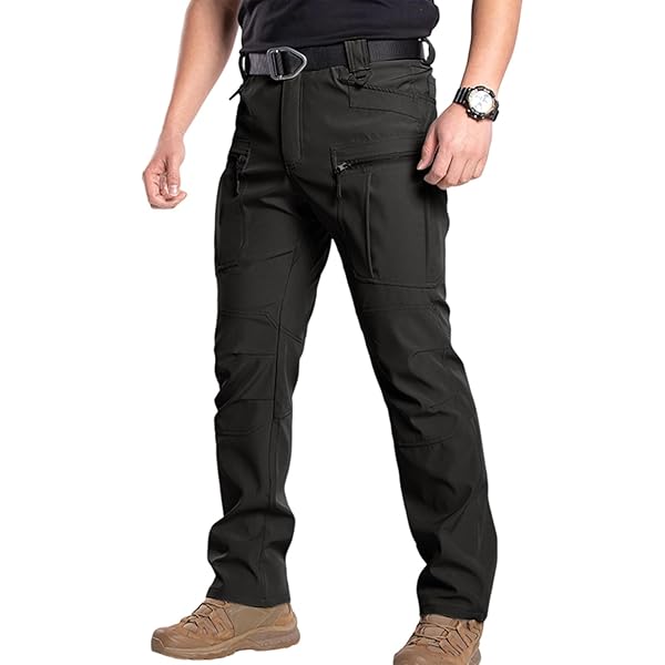 Amazon.com: Mens Cargo Pants Relaxed Fit Water Resistant Hiking