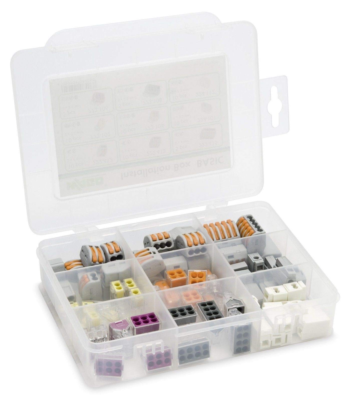Buy 75 pc Wago Basic Installer Box Connectors Electrical Wiring