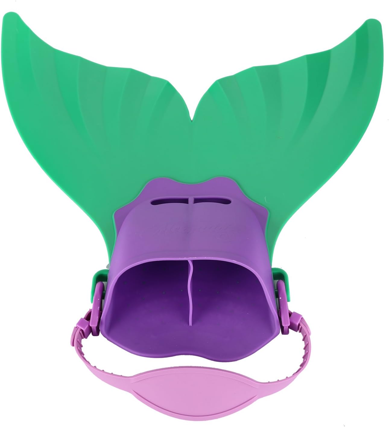Swim Fins Adjustable Mermaid Tail Monofin with 3 Color for Children Swimming Girls Boys