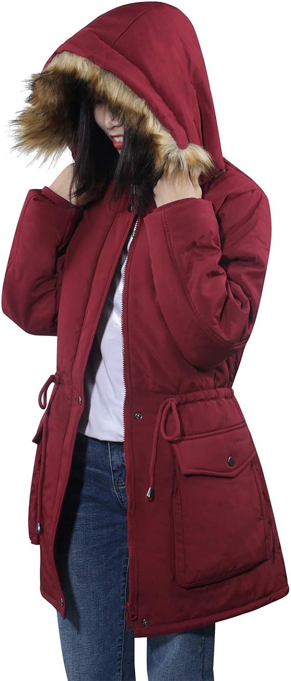 kurzmantel mit teddyfutter