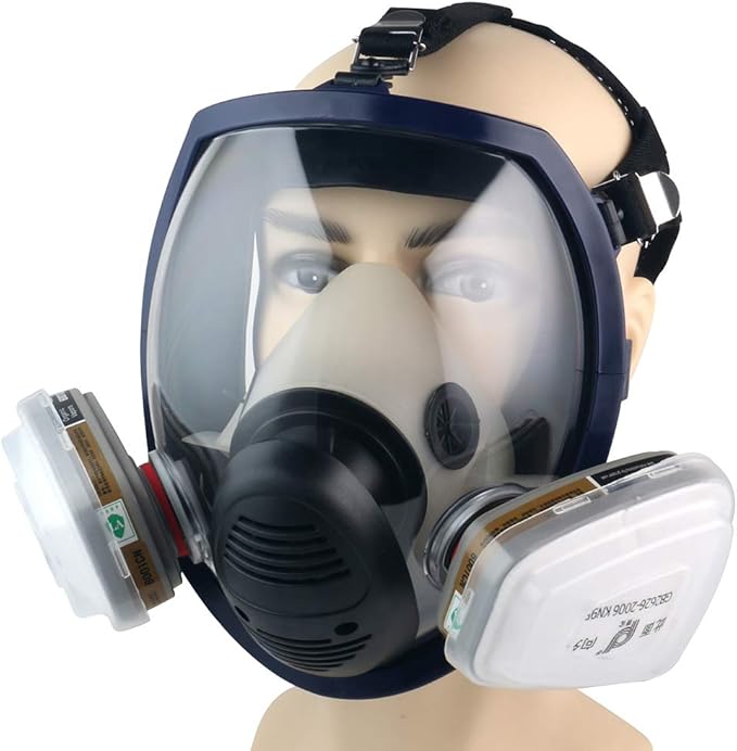 Full Facepiece Reusable Respirator 6800, Paint Vapors, Dust