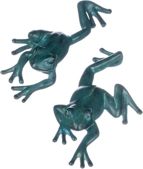 Amazon クライミングツリーフロッグ壁置物 2個セット 置物 オブジェ オンライン通販