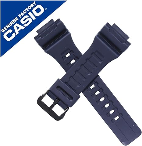 Casio correa de reloj 10410726 Plástico Azul 18mm(Sólo reloj ...