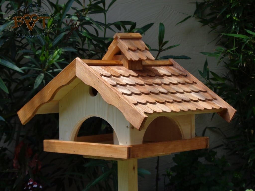 Vogelhaus XXL, vogelhäuschen BTV-VONI5-LOTUS-LEFA-dbraun002 Großes