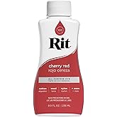 Rit All Purpose Liquid Dye - Cherry Red, 8 oz (Brand: Rit, Compatible Material: Wood, Plastic, Item Type: Fabric-Dyes, Color: Cherry Red)