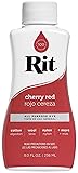 Rit All Purpose Liquid Dye - Cherry Red, 8 oz