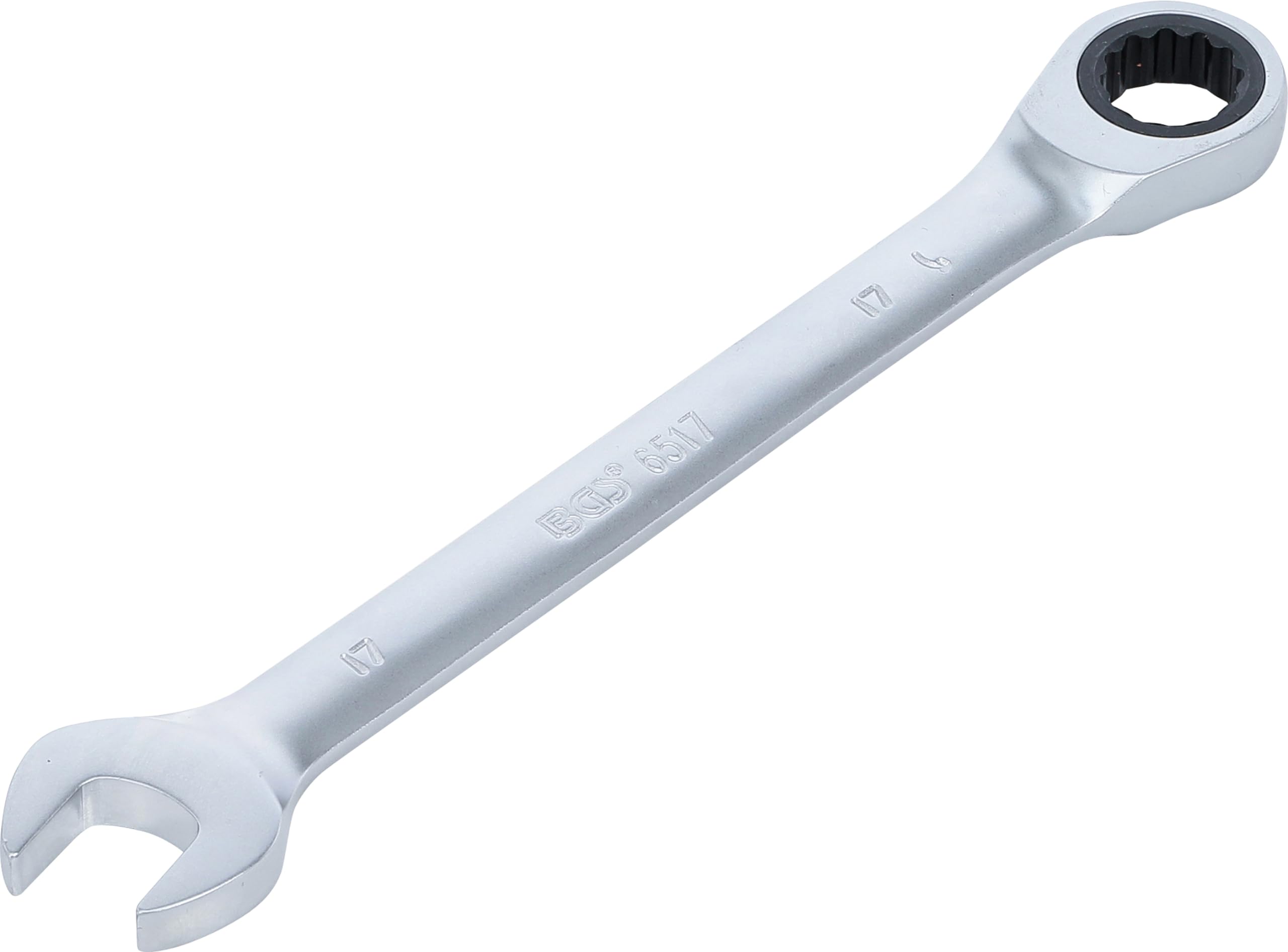 BGS 6517 | Ratchet Combination Wrench | 17 mm