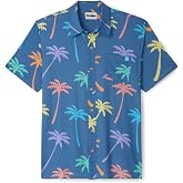 Tipsy Elves LGBT Pride Button Down Shirts for Men - Casual Men's Rainbow Shirts - Gay Pride Short Sleeve Shirts