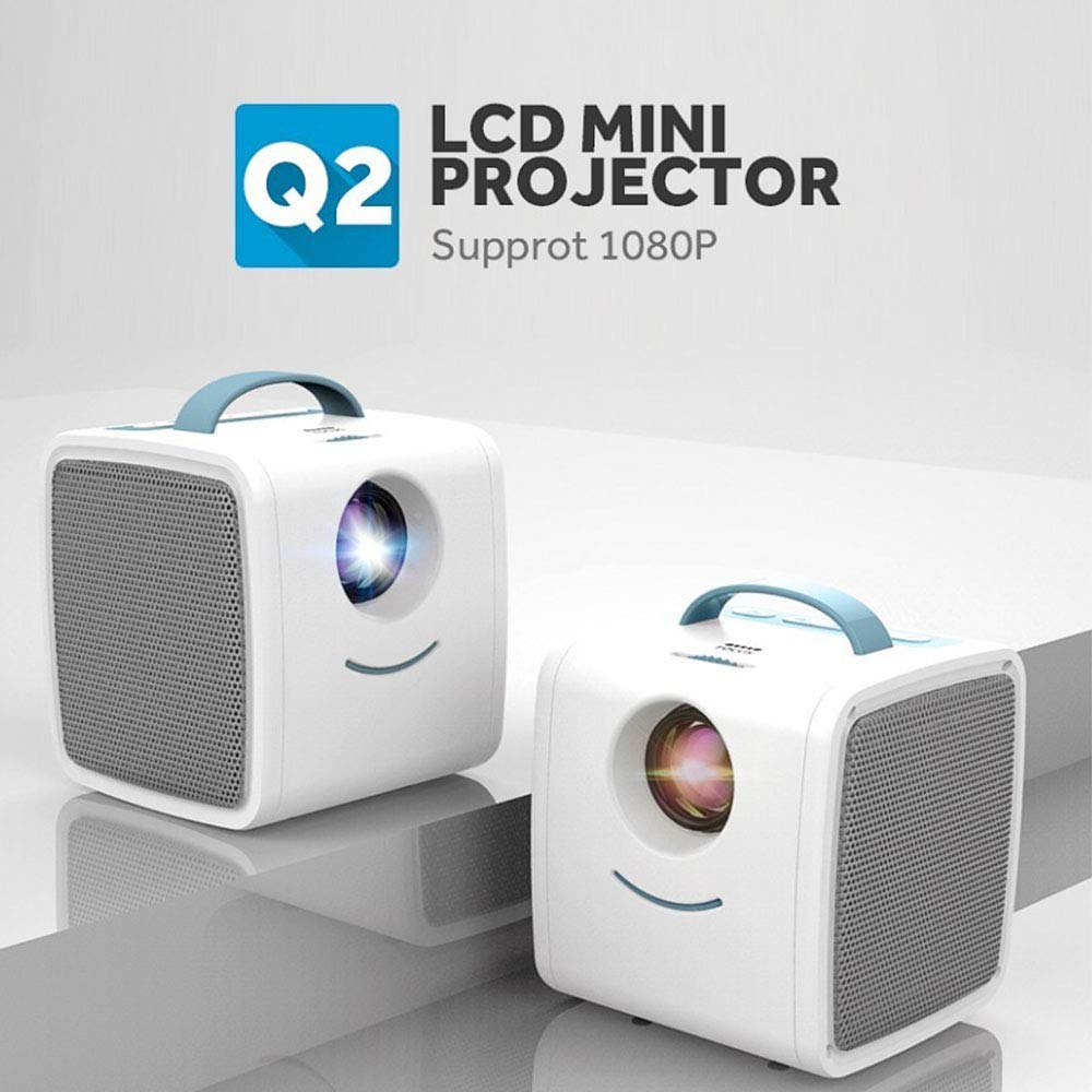 SEXTT Proyector doméstico, 1080P HD Máquina Inteligente de ...