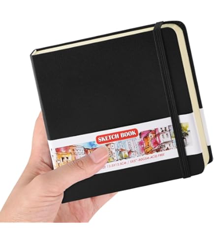Talens art creation Brush / Schetsboek 12 x 12 cm - 80 vellen - Pastel