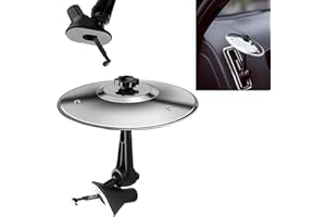 JASUNET Car Cymbal Air Vent,mini cymbals for cars,Make Your Driving More Fun,Music Lovers,Suitable for All Types of Vehicles,Men Women Christmas,Gift (Silvery)