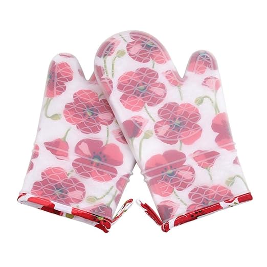 Belukies Guantes para Horno, Guantes de Cocina, Silicona, Barbacoa ...