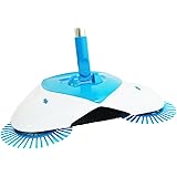 Scopa A Mano Con Spazzole Rotanti - No Elettricità - Pulizia Manuale 360° - Foto 9