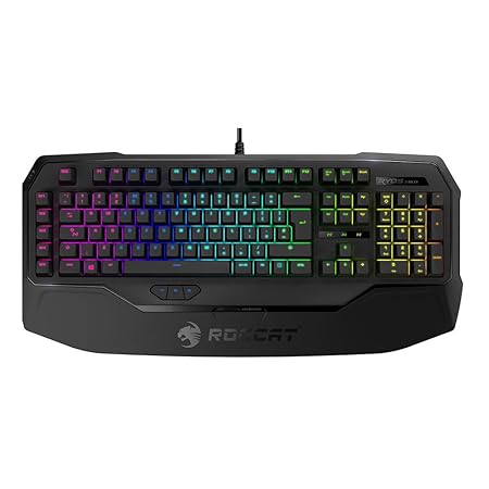 Roccat Ryos Gaming-Tastatur mit britischem Layout Cherry MX Key Switch Brown