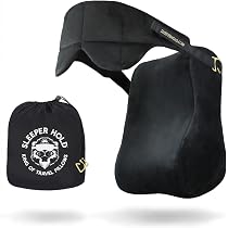 Amazon.com: Sleeper Hold Travel Pillow - Real Sleeping Experience ...