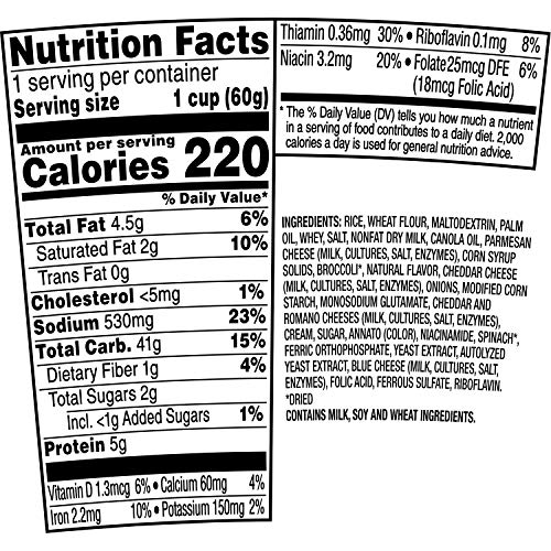 RICE-A-RONI CUPS, INDIVIDUAL CUP 2.25 OUNCE (PACK OF 12)