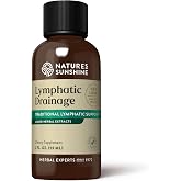 Nature's Sunshine Lymphatic Drainage Drops with Cleavers Extract - 60 Serv. | Herbal Lymphatic Support Supplement Complex for Lymph Drainage, Red Clover, Red Root &amp; Prickly Ash Bark for Lymph System Flow